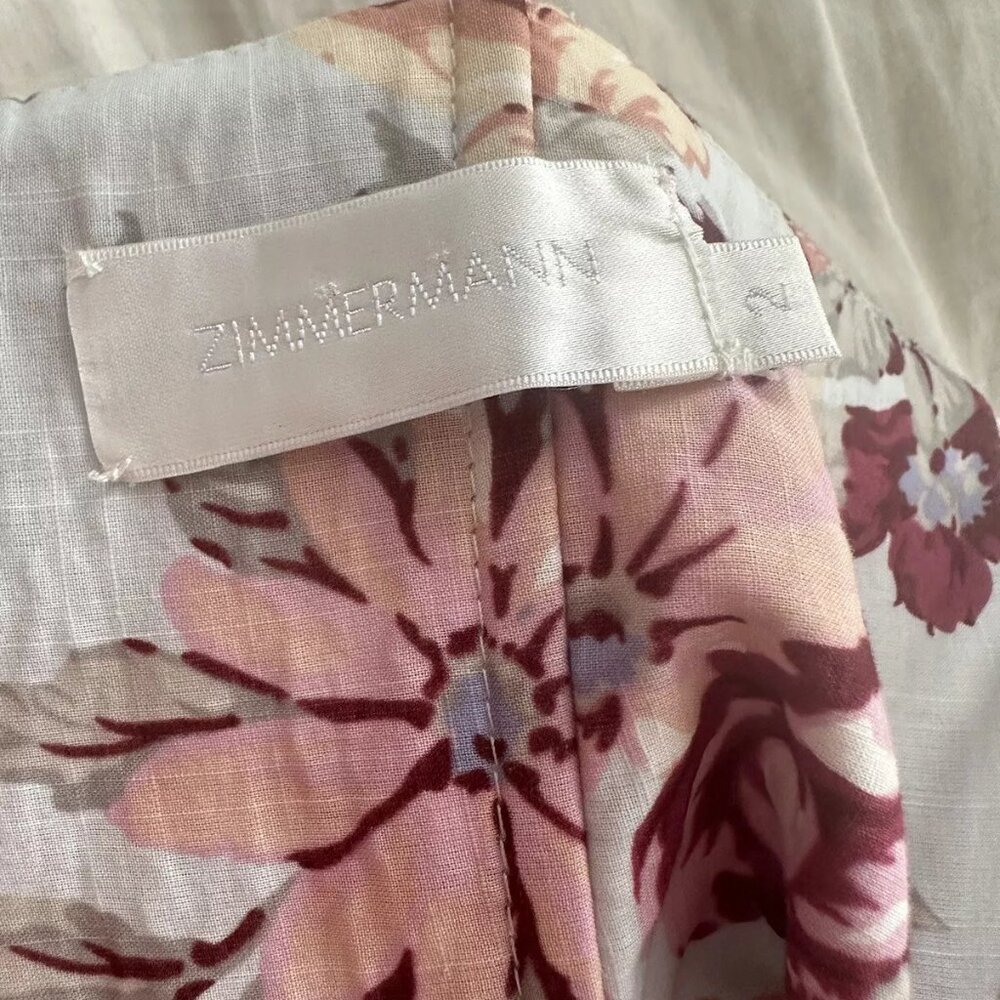Zimmermann Broderie Tie Dress - AU 2 - Picture 9 of 14